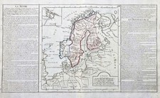 Mappa Di Svezia Norvegia