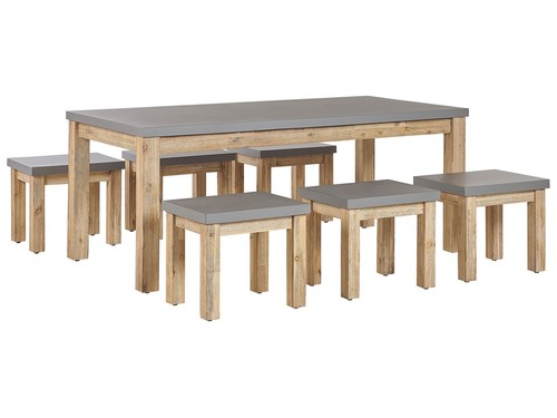 Set giardino cemento - set,