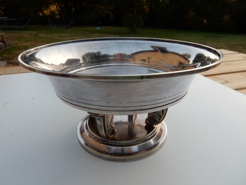 Art deco piatto argento tazzer - piatto,