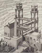M.C. ESCHER: La Cascata