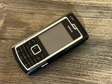 Retro Nokia N72 - telefono cellulare GSM nero lucido (sbloccato) raro