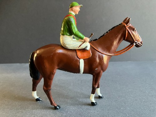 Britains horse jockey figura - &,