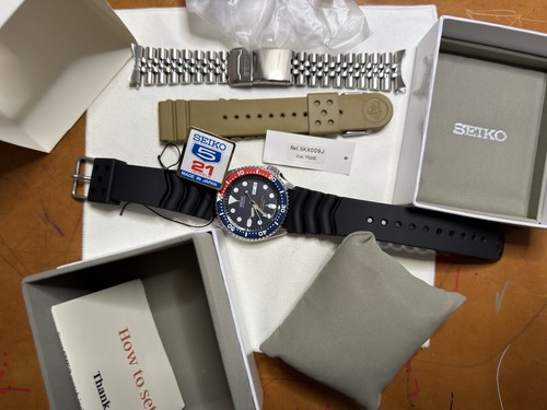 Seiko skx009j pepsi diver - seiko,