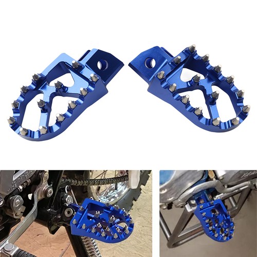 Pedali poggiapiedi blu per