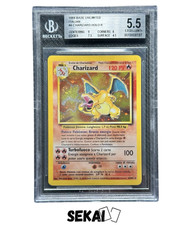 POKEMON BGS 5.5 CHARIZARD SET
