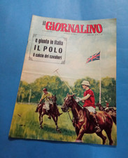IL GIORNALINO 38-1967  IL POLO A CAVALLO.INSERTO FUMETTI DALL'ELBA A WATERLOO