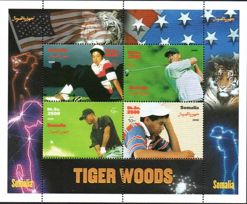 Somalia 2000 tiger woods - 2000,