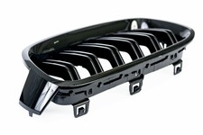 GRIGLIA RADIATORE DOPPIA NERO