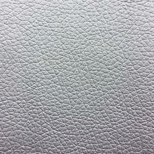 Tessuto Ecopelle Finta Pelle Rivestimento Letto Divano Argento al 1/2 metro 50Cm