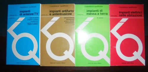 Lotto libri impianti - 12,