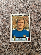 ITALIA BENETTI N.106 CALCIATORI PANINI album ARGENTINA 78 ORIGINAL OTTIMA VELINA
