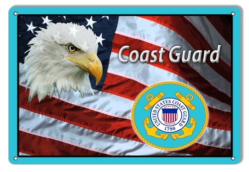 Vintage style metal sign - vintage, coast