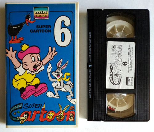 Vhs super cartoon film - cartoon,