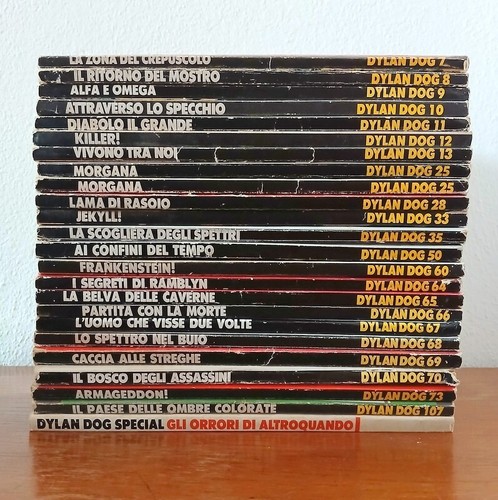 Lotto fumetti dylan dog 24 - lotto,