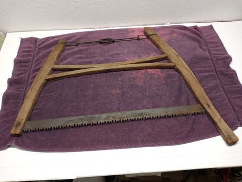 Seghetto arco vintage legno - seghetto,