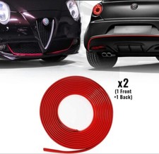 PROFILO BORDINO ROSSO ADESIVO SPESSO KIT ANTERIORE E POSTERIORE ALFA ROMEO MITO