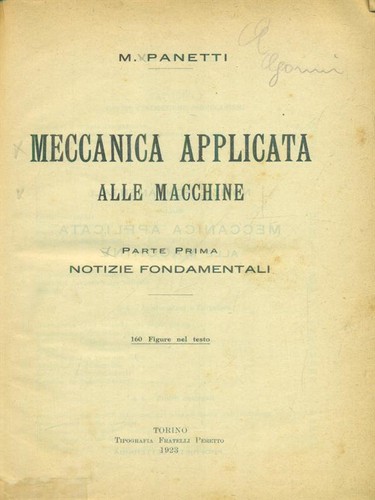 Meccanica applicata alle - meccanica,