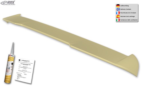 Spoiler posteriore rdx per - posteriore,