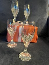 Bicchieri cordiali Baccarat Massena 5 3/8" - set di 4 - come nuovi