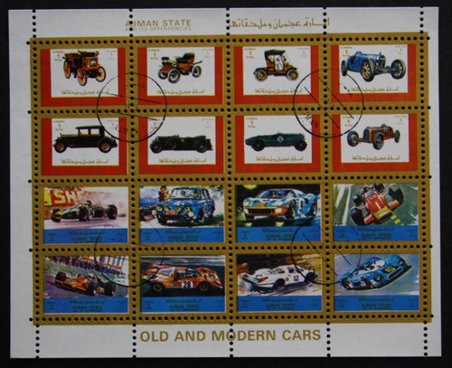 Ajman 1973 piccolo foglio - piccolo,