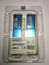 RAM KIT HP 8GB FBD PC2-5300 ECC 2X4GB 397415-B21 DDR2-667 NUOVE SIGILLATE