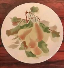 RICHARD GINORI SERPENTINA, CERAMICA ITALIANA. DECORO AEROGRAFO, PIATTO, LIBERTY