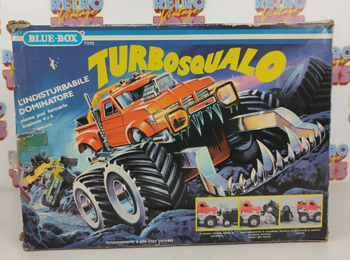 Turbo squalo battery - squalo, operated