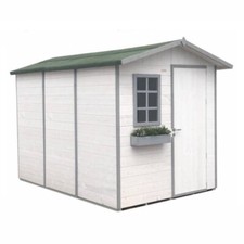 Casetta in legno color mis. 222 x 250 cm 1 porta 1 finestra