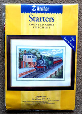 KIT PUNTO CROCE TRENO VAPORE di ANCHOR 