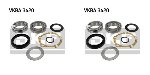Skf cuscinetto ruota mozzo - 2x,