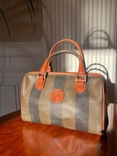 Borsa Fendi a classici motivi pequin, vintage in buone condizioni 20x9.50x12 cm