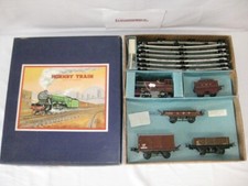 Hornby Meccano scala 0 n. 601 LMS treno merci confezione iniziale, motore movimento #c047