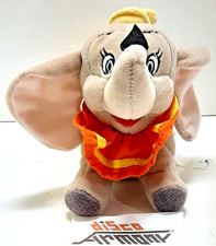 DUMBO  Elefantino    peluche  WALT DISNEY    12,0  X  20 ,0   cm.  (Usato )