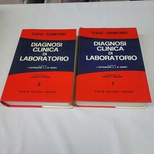(Todd Sanford) Diagnosi clinica di laboratorio 1978 Piccin 2 vol. 15 ed.