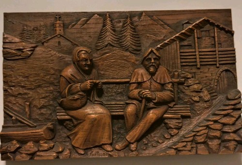 Quadro bassorilievo scultura - quadro,