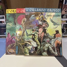 L’ ORLANDO EROICO 1-3 SERIE COMPLETA + AMAZZONI 1-2 serie completa 1983