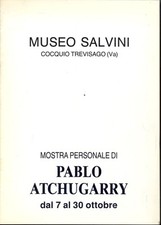 ATCHUGARRY Pablo, Mostra personale di Pablo Atchugarry