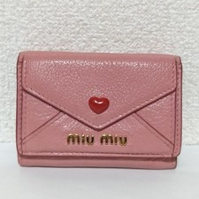 Portafoglio compatto Miu Miu