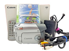 Canon DC330 PAL videocamera DVD DVD-R DVD-RW fotocamera digitale videocamera registratore vintage