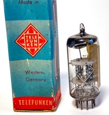 ECC81 12AT77 Telefunken Tube Valvola Röhre Lampe- MINT NOS NIB - Audio preamp