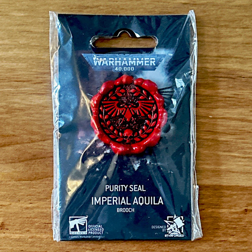 Spilla warhammer 40k imperial - spilla,