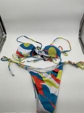 ZAFUL Bikini Set ZFSW0082-202203-MA00M Donna Taglio Alto Tanga Taglia 6/Med Nuovo