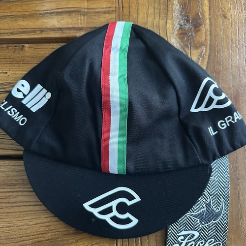 Cappello ciclismo cinelli nero - cappello,