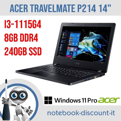 Notebook acer travelmate p214 - travelmate,