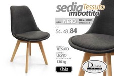 Sedia oslo poltrona tessuto - poltrona,