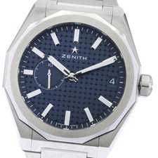 Orologio Uomo Automatico ZENITH Defy skyline 03.9300.3620 Data Quadrante Navy_882641