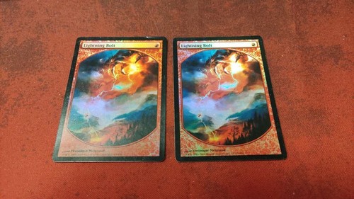 Mtg lightning bolt foil - bolt,
