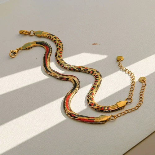 Bracciale exotic snake catena - bracciale,