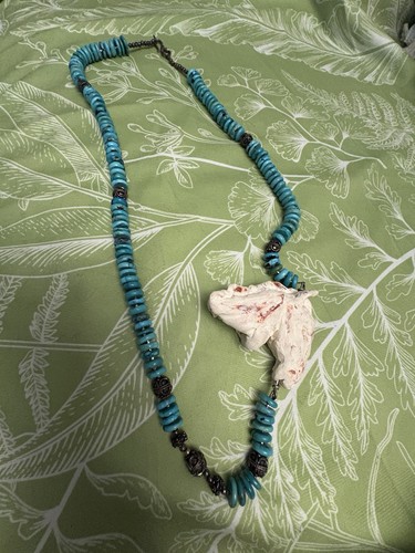 Collana fatta mano con testa - collana,