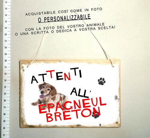 Targa attenti cane - attenti,